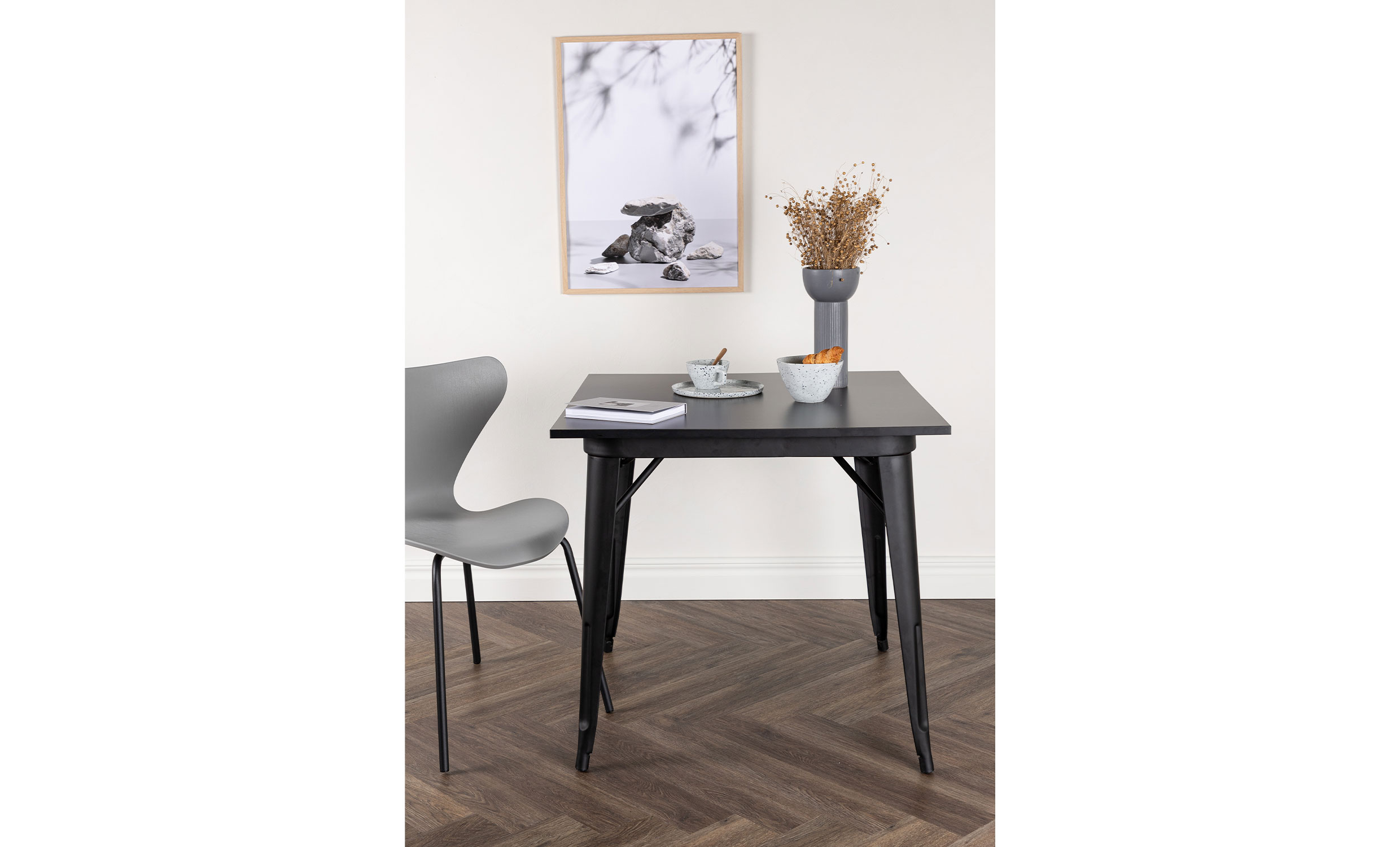 IRMA Matbord 80 Svart