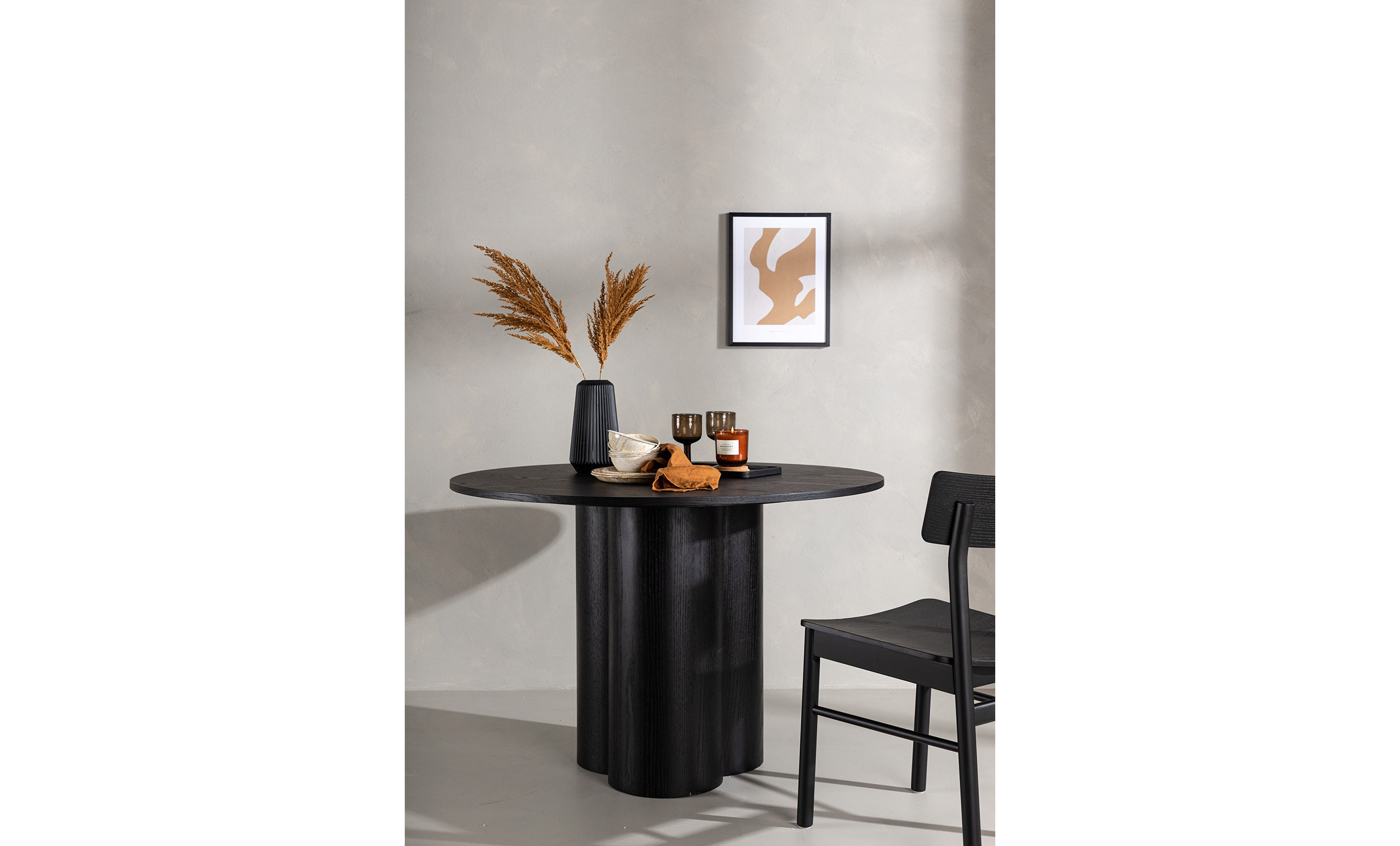 NOOR Matbord 110 Svart