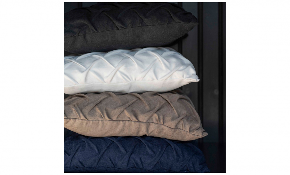 HANNA Kuddfodral Sand 50x50 i gruppen Mattor & Textil / Prydnadskuddar / Kuddfodral hos SoffaDirekt.se (200316-444-14)