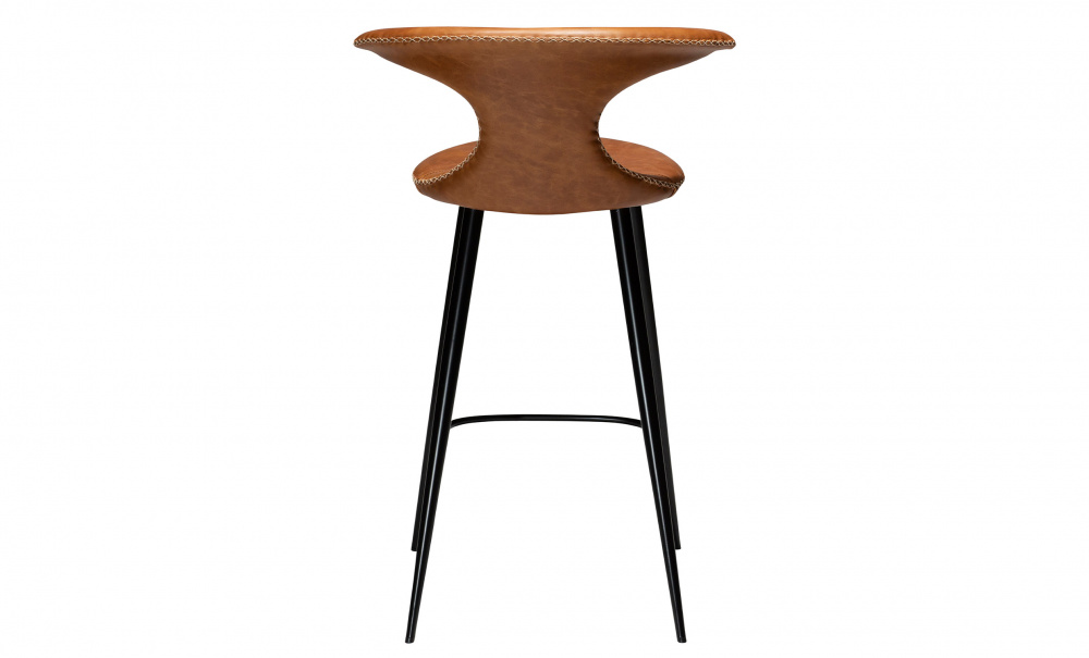 FLAIR Barstol Lder Brun/Svart i gruppen Matplats / Sittmbler / Barstolar hos SoffaDirekt.se (200801594)