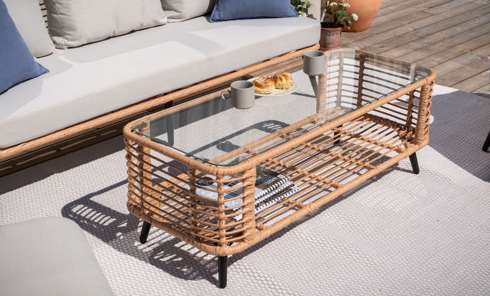 TORRE Loungegrupp Konstrotting i gruppen Utembler / Sittmbler / Loungembler hos SoffaDirekt.se (201250)