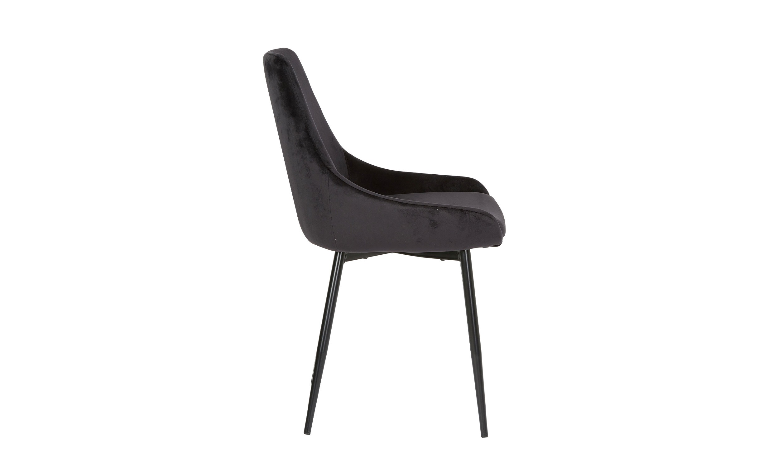 TOVE Stol Velvet Svart