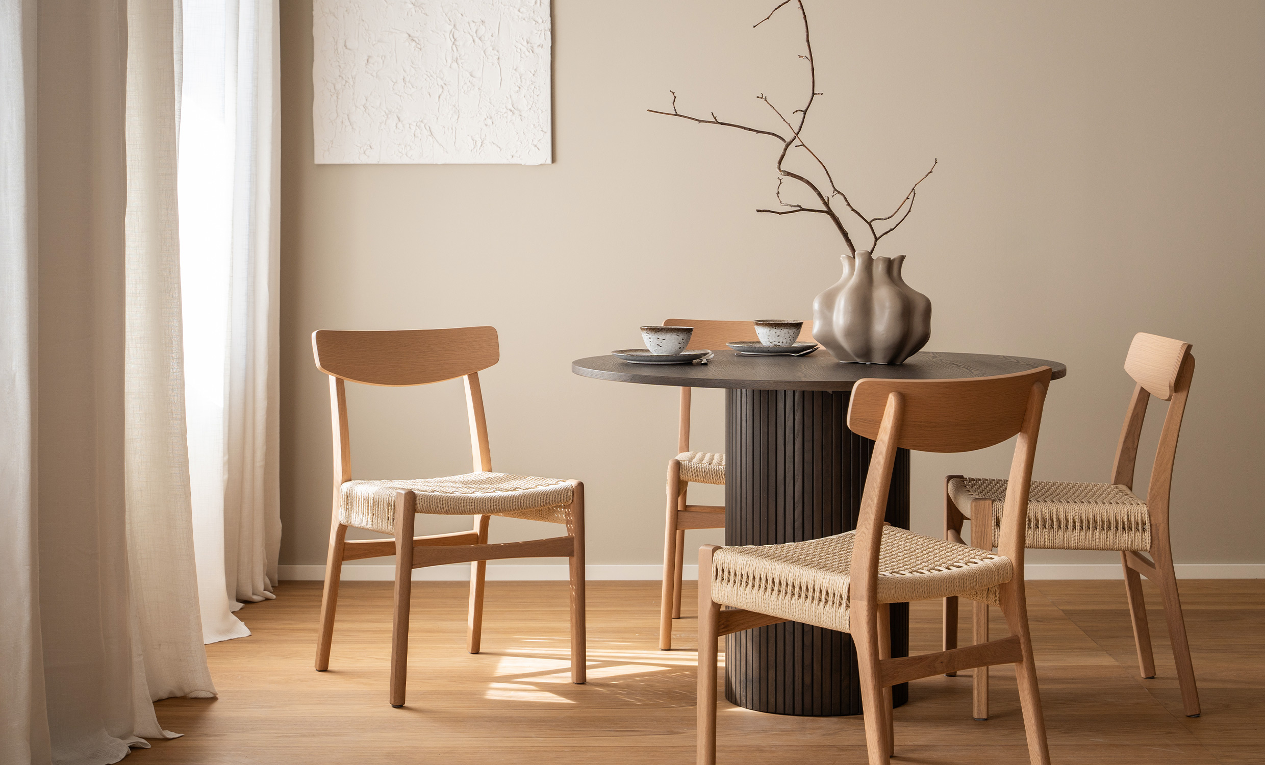 ELSA Matbord 110 Brun