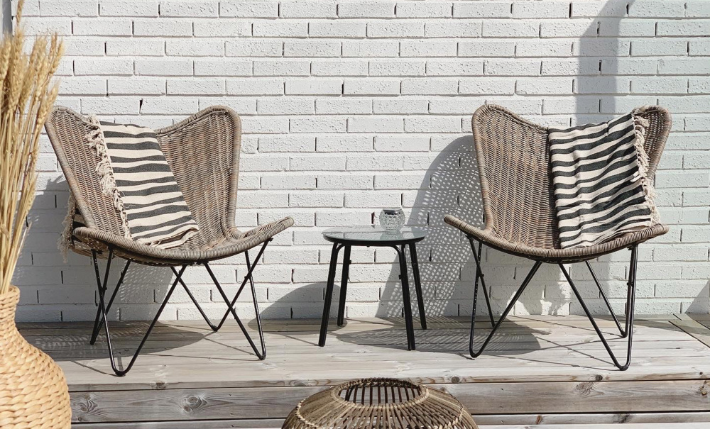 BILBAO Butterfly Loungeset i gruppen Utembler / Sittmbler / Loungembler hos SoffaDirekt.se (203030)