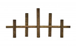 Byt till bild nr 1 (MAXI Ljusstake 45cm Antik Mässing)