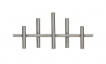 Byt till bild nr 1 (MAXI Ljusstake 45cm Antiksilver)