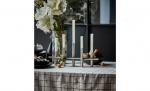 Byt till bild nr 2 (MAXI Ljusstake 45cm Antiksilver)
