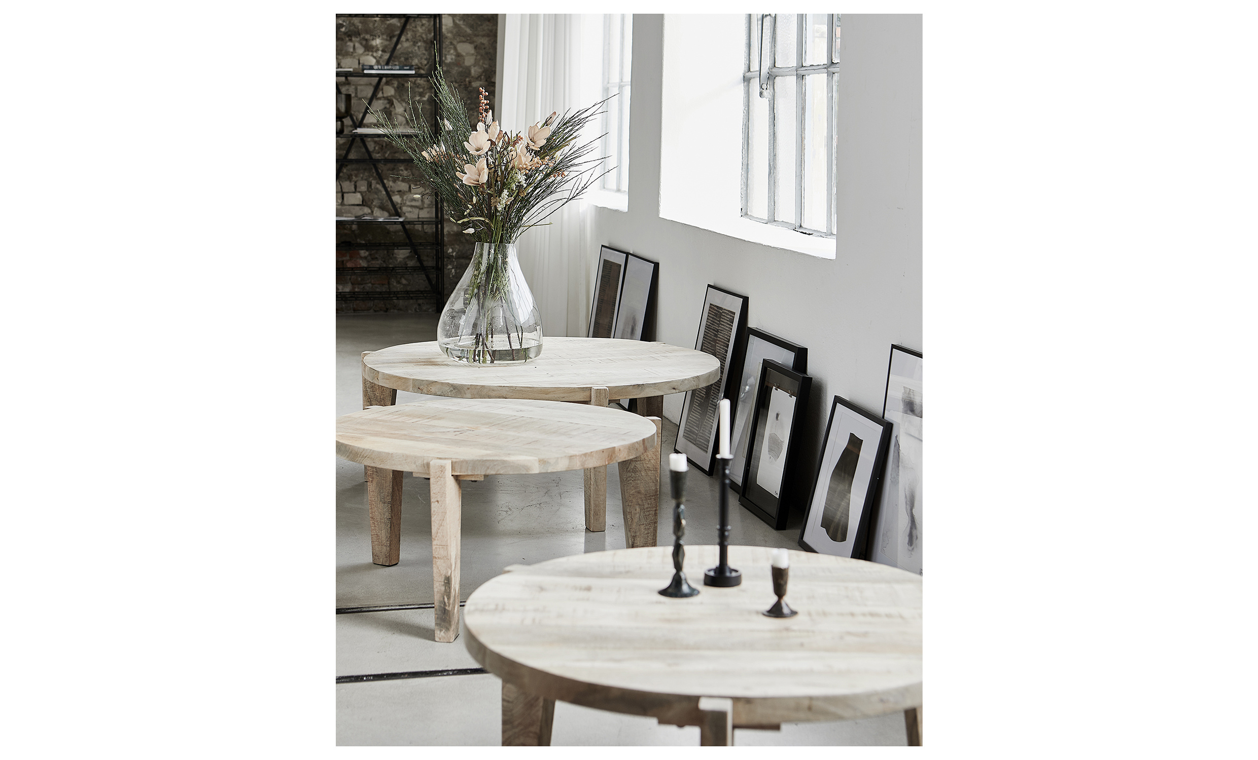 BALI Soffbord Natur 110