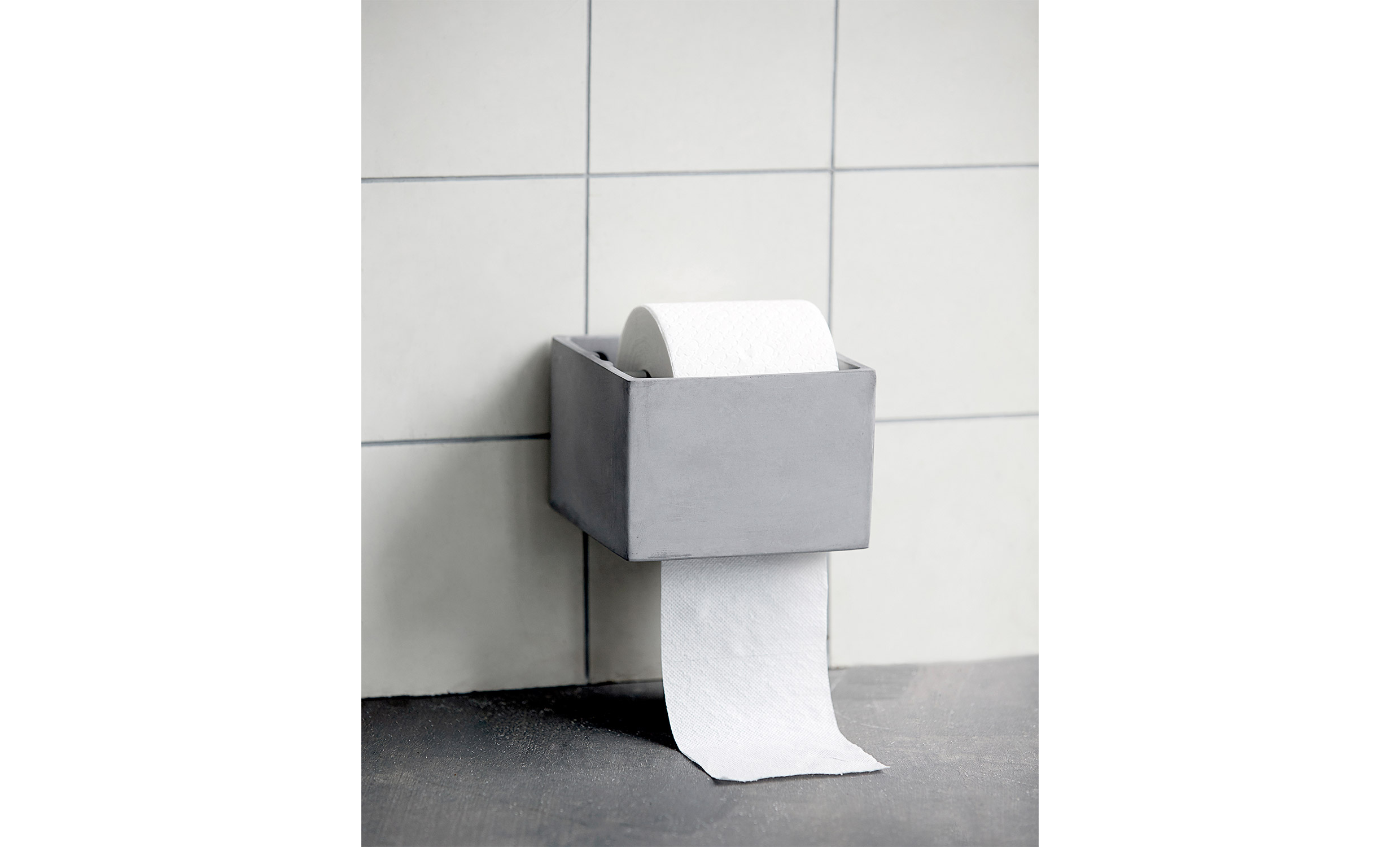 CEMENT Toalettpappershllare Gr