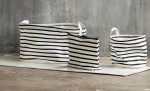 STRIPES Förvaring 20x20 Svart/Vit Byt till bild nr 3 (STRIPES Förvaring 20x20 Svart/Vit)