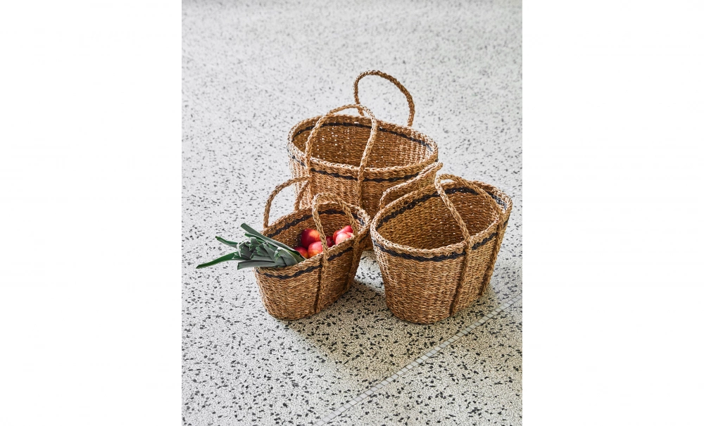 Bild nr 3 (LAINE Korg 3-set Natur)