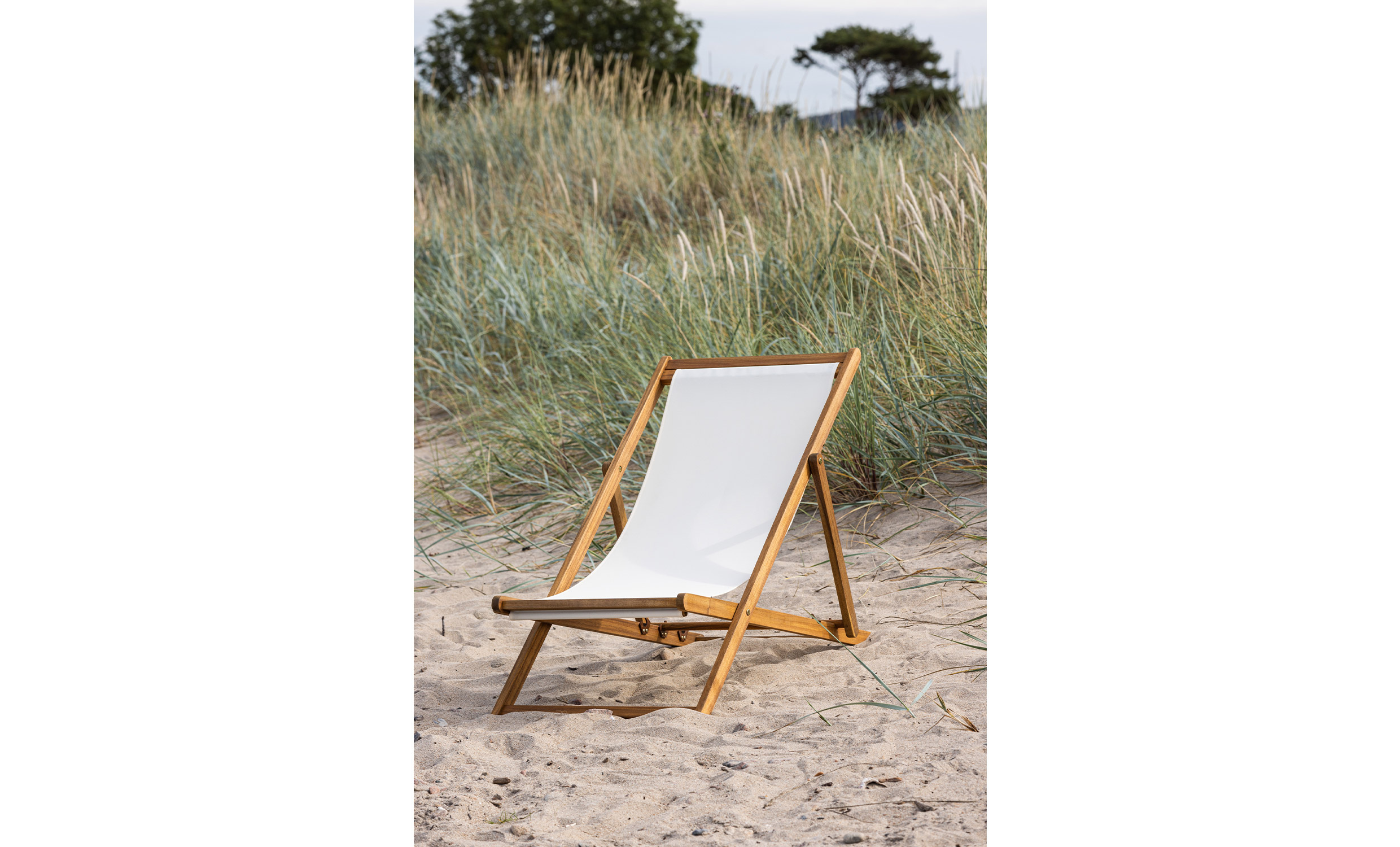 ACKE Solstol Natur/Offwhite