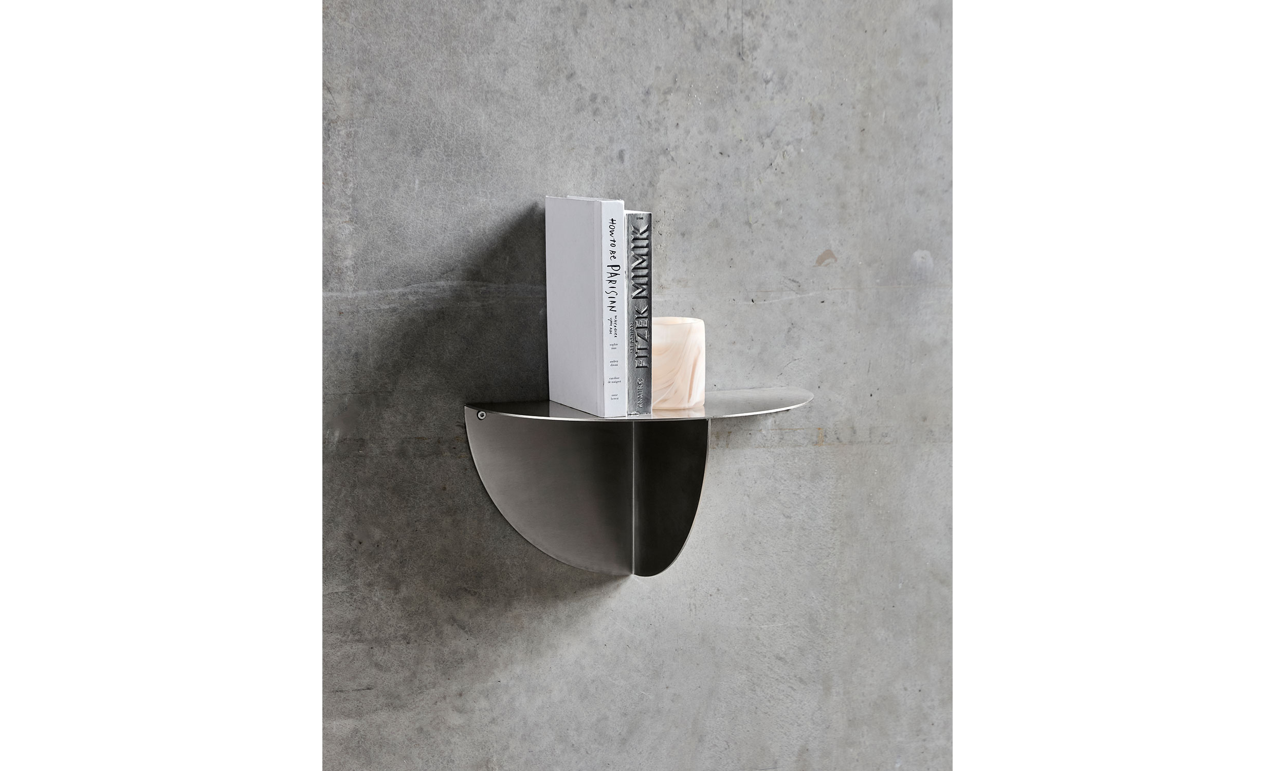 MEGA Sidobord Borstat silverf�rg