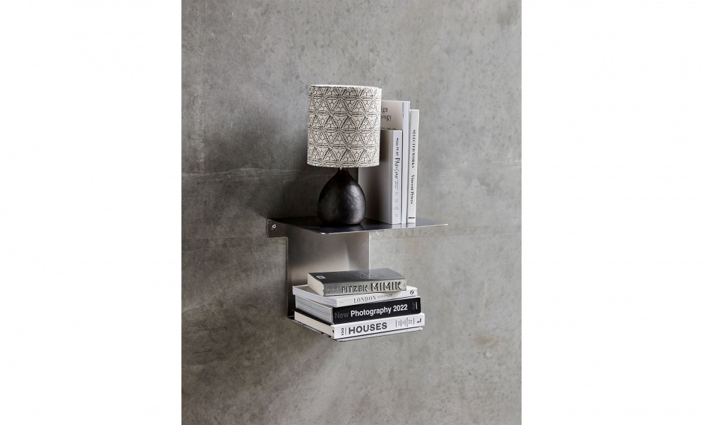 Bild nr 2 (BOOK Hylla Borstat silverf�rg)