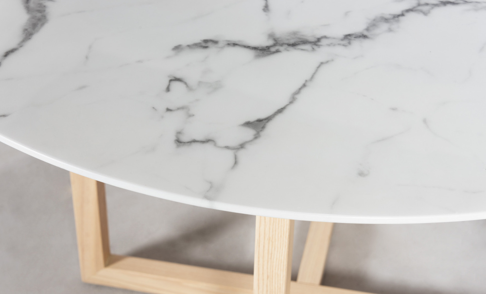 SELINE/NINNI Matgrupp 4 Stolar Marmor i gruppen Matplats / Bord / Matgrupper / Matgrupp 4 stolar hos SoffaDirekt.se (2086MAR-0000092694)