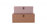 METAL Förvaring 2-pack Beige/Rosa Byt till bild nr 1 (METAL Förvaring 2-pack Beige/Rosa)