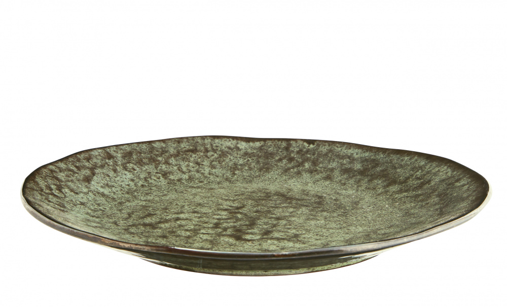 TALLRIK Stengods 27 cm Grn i gruppen Kk / Dukning & Servering hos SoffaDirekt.se (21-GN-1)