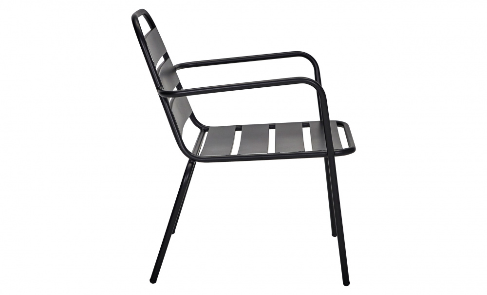 HELO Loungestol Svart i gruppen Matplats / Sittmbler / Stolar hos SoffaDirekt.se (210921010)