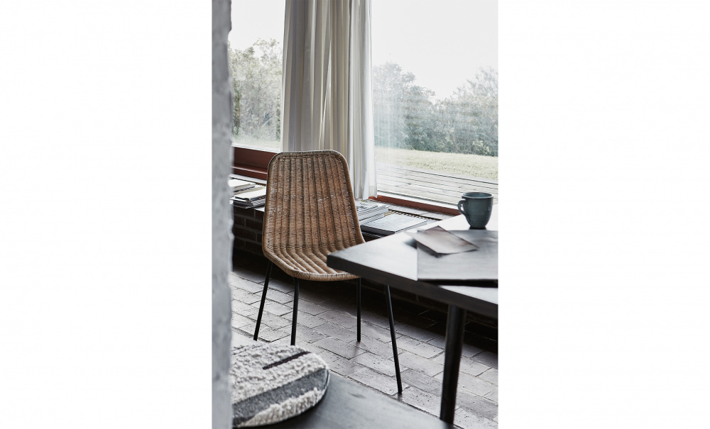 HAPUR Stol Natur i gruppen Matplats / Sittmbler / Stolar hos SoffaDirekt.se (210940300)