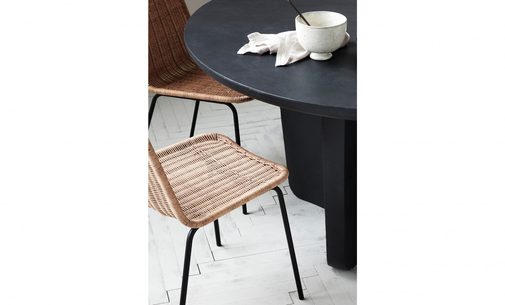 HAPUR Stol Natur i gruppen Matplats / Sittmbler / Stolar hos SoffaDirekt.se (210940300)