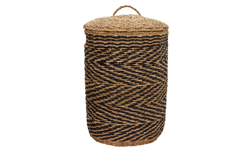 Bild nr 3 (CESTO Tv�ttkorg 2-set Natur/Svart)