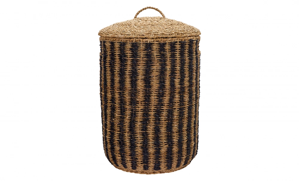 Bild nr 4 (CESTO Tv�ttkorg 2-set Natur/Svart)