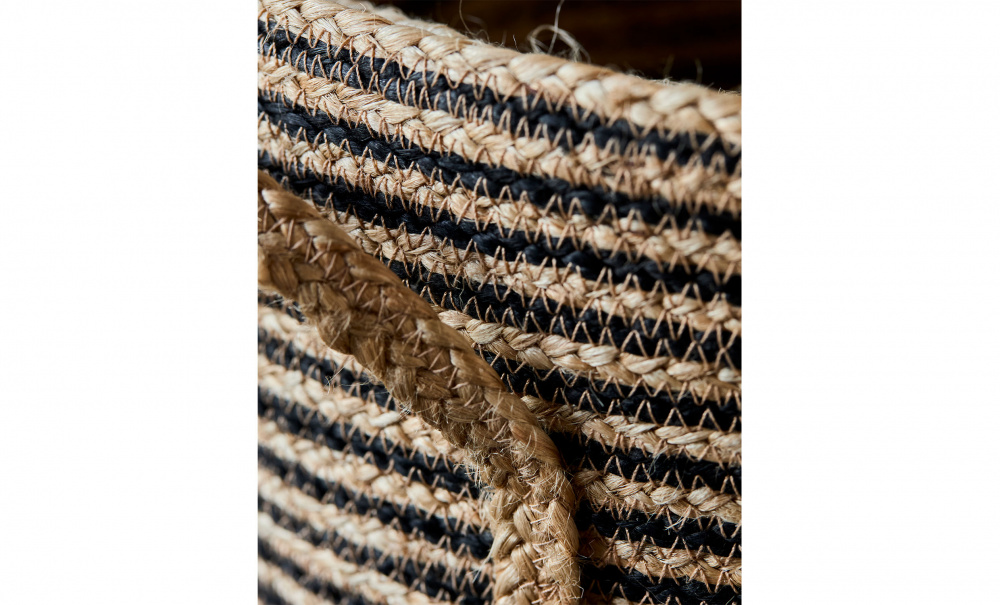 Bild nr 4 (DUNGI F�rvaringskorg 3-set Natur/Svart)