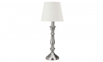 Byt till bild nr 1 (THERESE Bordslampa 62cm Silver/Offwhite)