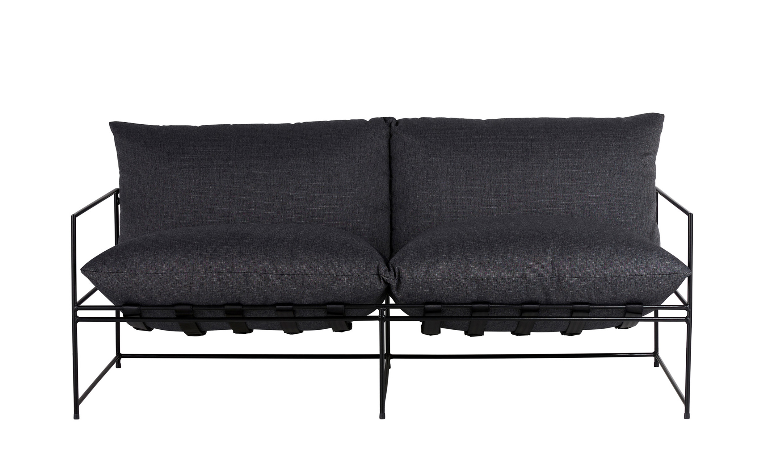 CANNES Soffa Svart