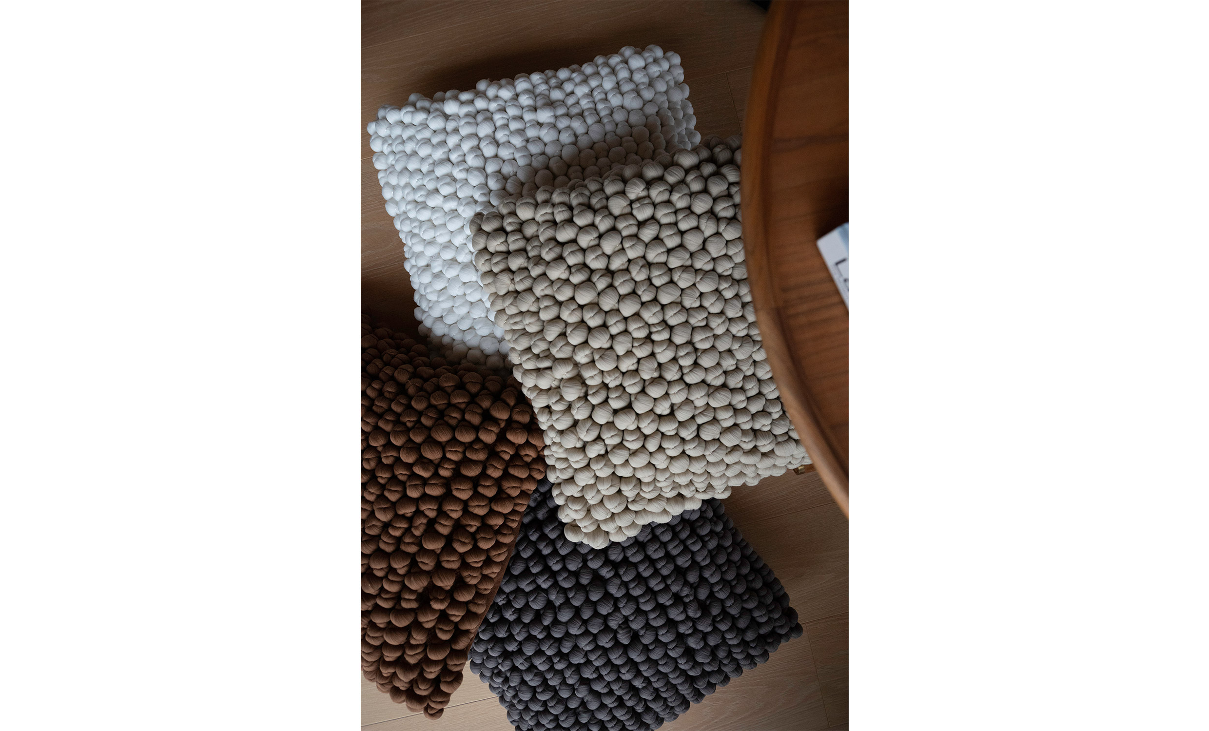 BUBBEL Kuddfodral 48X48 Brun