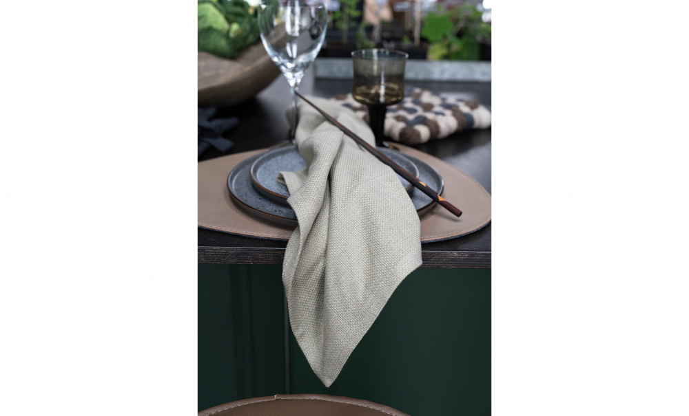 OLOV Servett 50x50 Lin i gruppen Kk / Kkstextil hos SoffaDirekt.se (220331-042-15)