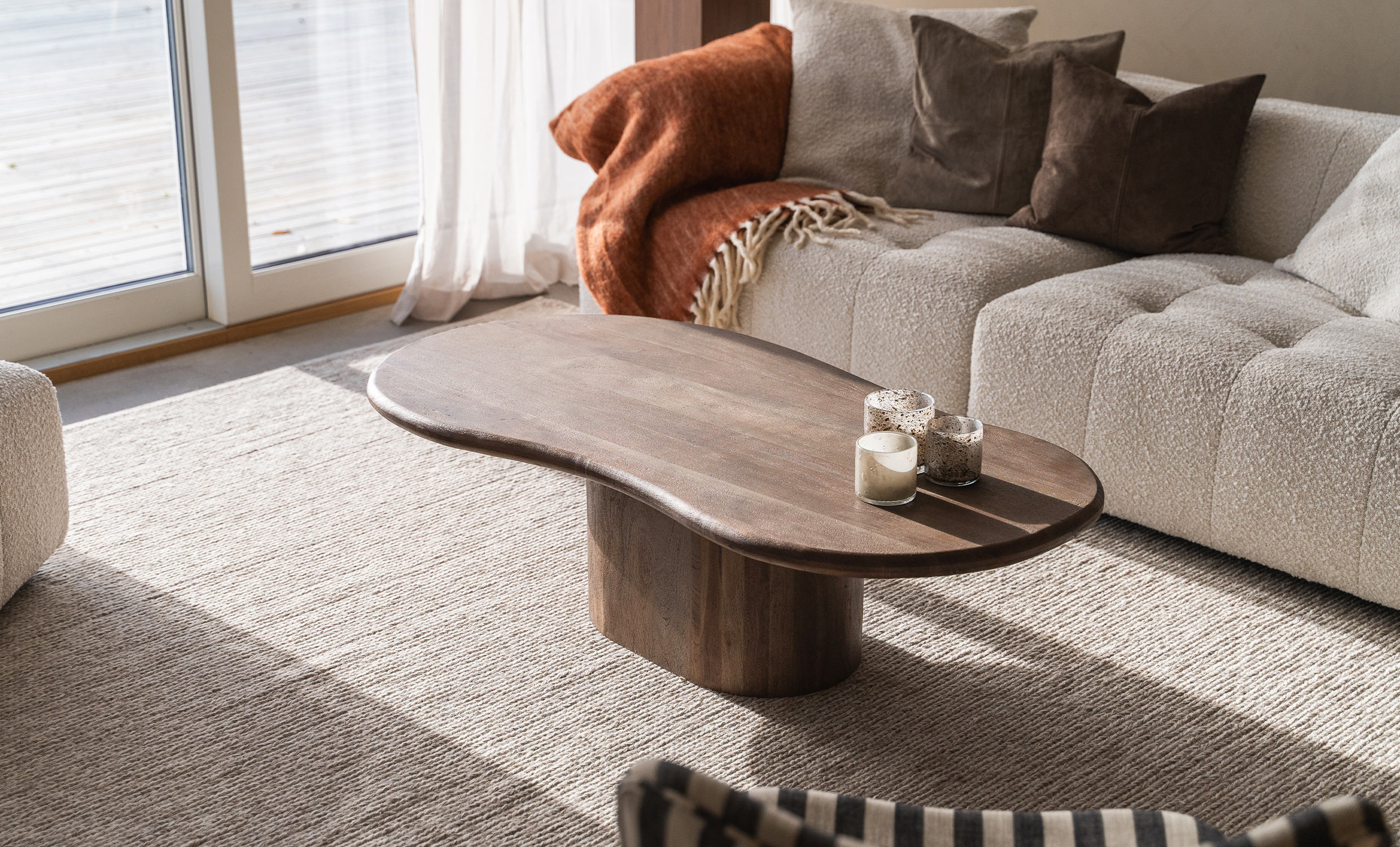PARISA Soffbord Oval Natur