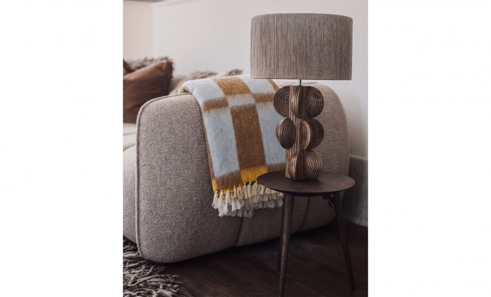Bild nr 2 (ZARA Pläd 130x170 Brun)