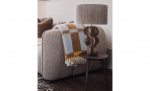 Byt till bild nr 2 (ZARA Pläd 130x170 Brun)