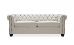 Byt till bild nr 1 (WINDSOR Chesterfield Bddsoffa Beige)