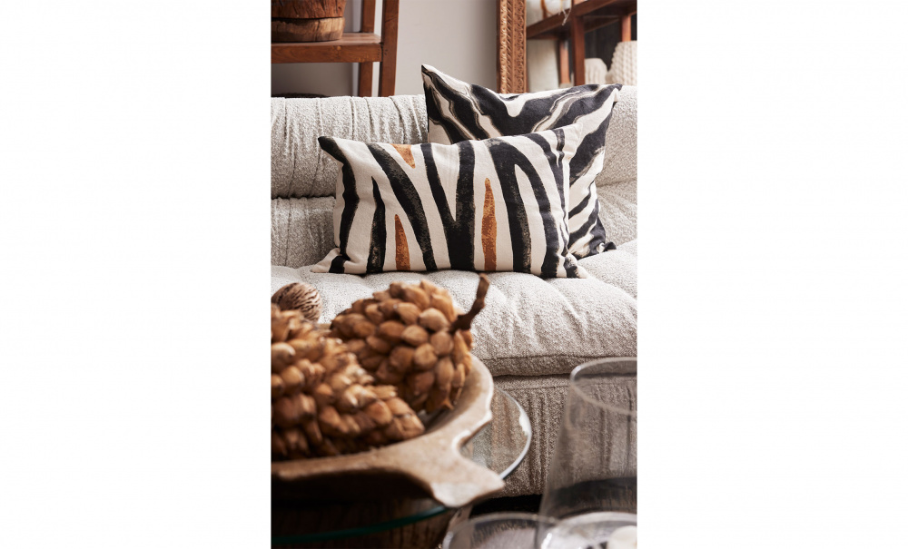 ZAMPA Kuddfodral 50x50 Svart i gruppen Mattor & Textil / Prydnadskuddar / Kuddfodral hos SoffaDirekt.se (2373099)