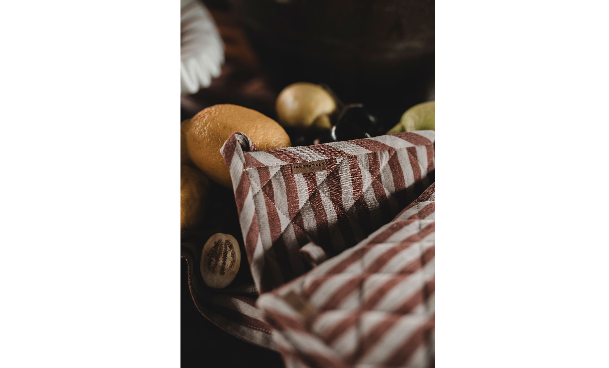 CUISINE Grytlapp Beige/Ros