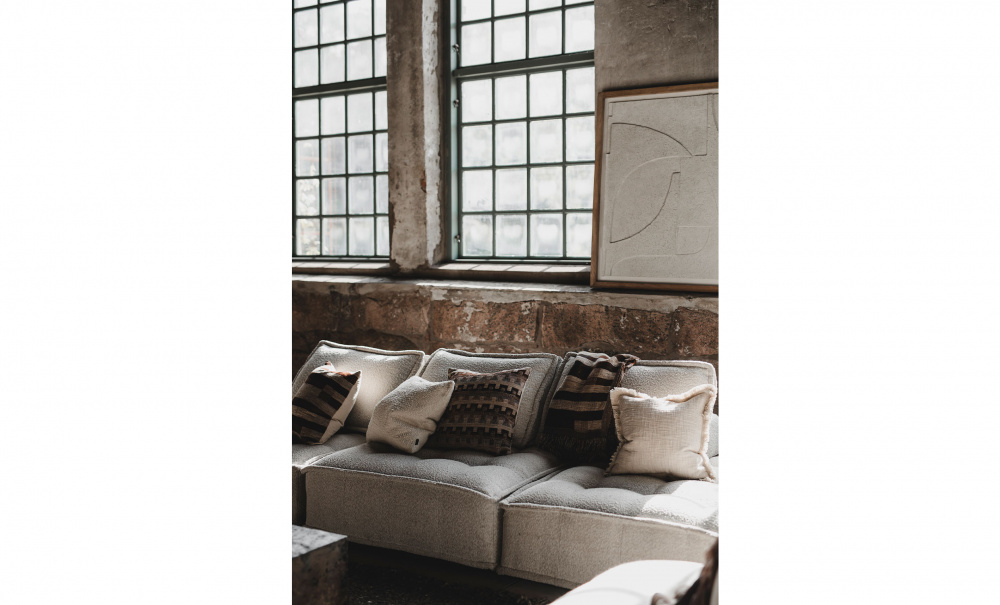 Bild nr 3 (EVANGELINE Kuddfodral 50x50 Brun)