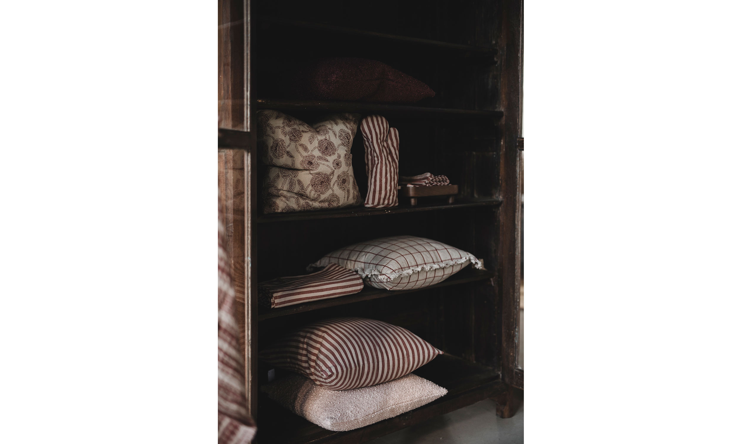 CUISINE Kuddfodral 50x50 Beige/Ros�