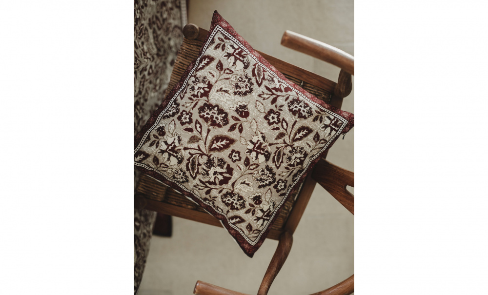Bild nr 2 (ZERISSE Kuddfodral 45x45 Beige)