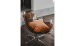 Byt till bild nr 2 (FRILL Kuddfodral 50x50 Orange)