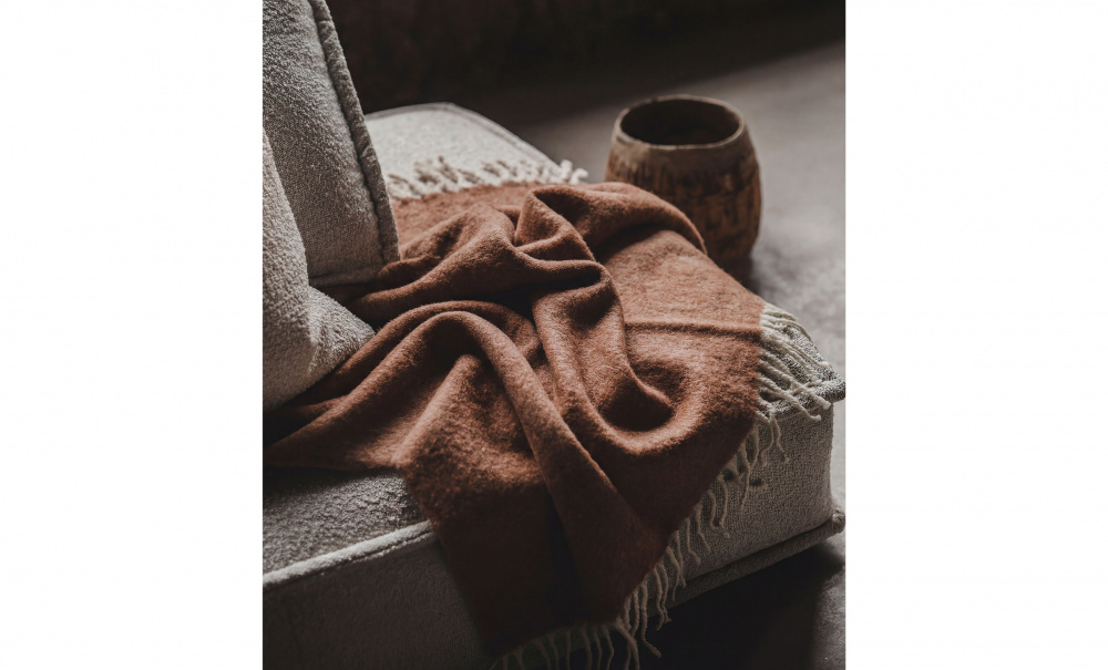Bild nr 2 (ZARA Pläd 130x170 Beige)