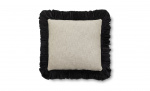 Byt till bild nr 1 (VELORA Kuddfodral 60x60 Natur/Svart)