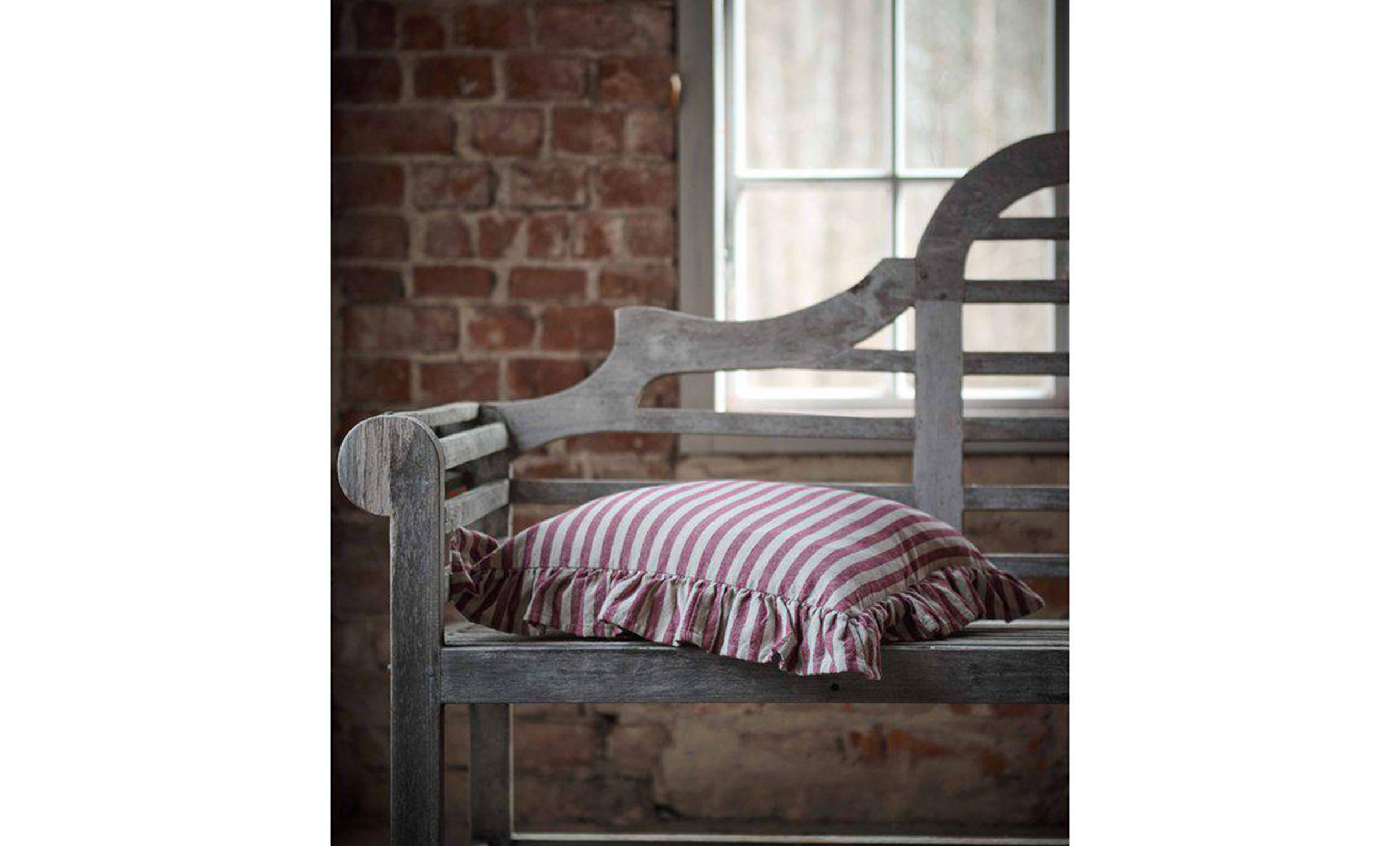 SELMA Kuddfodral 45x45 Vinröd