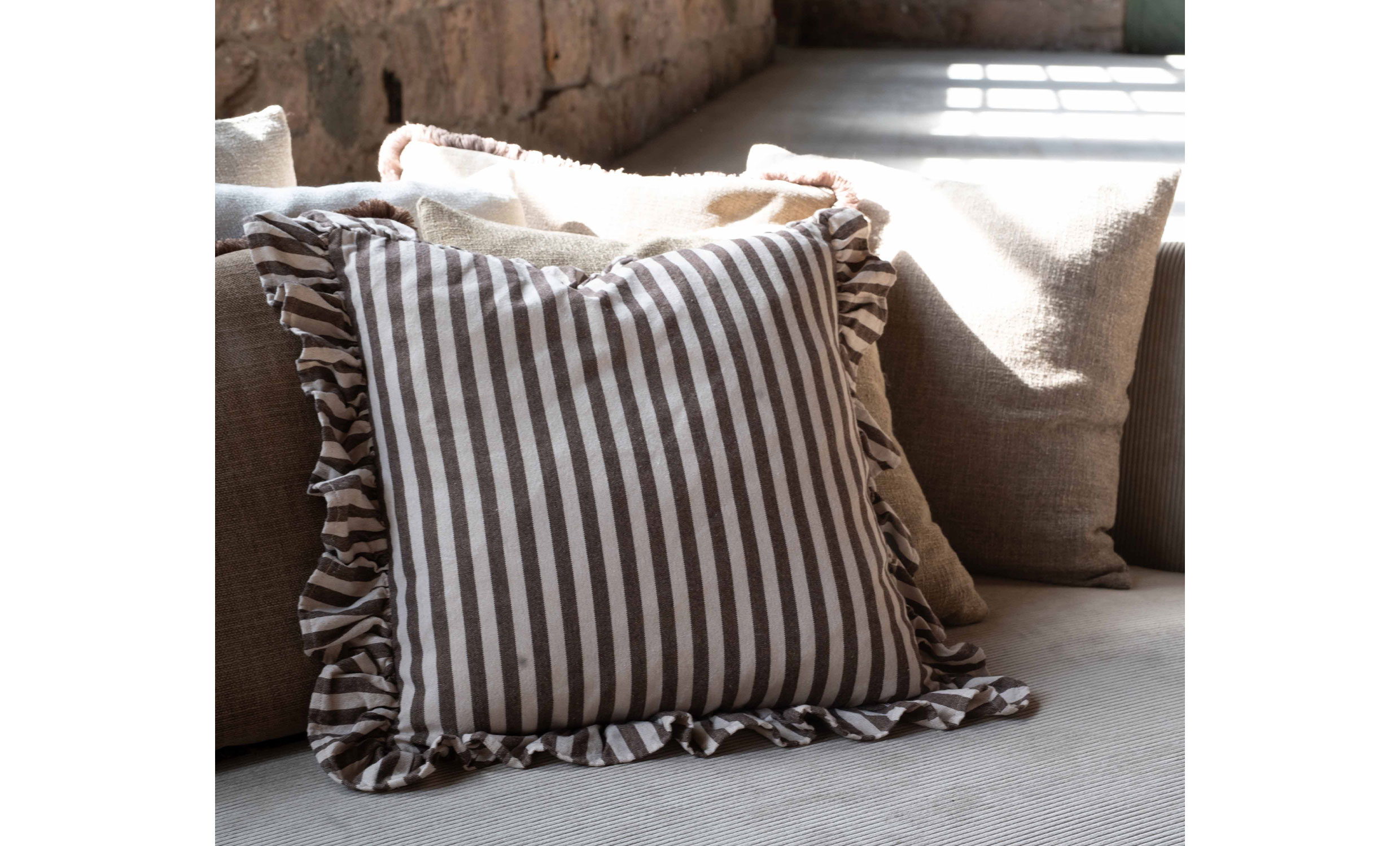 SELMA Kuddfodral 45x45 Nougat