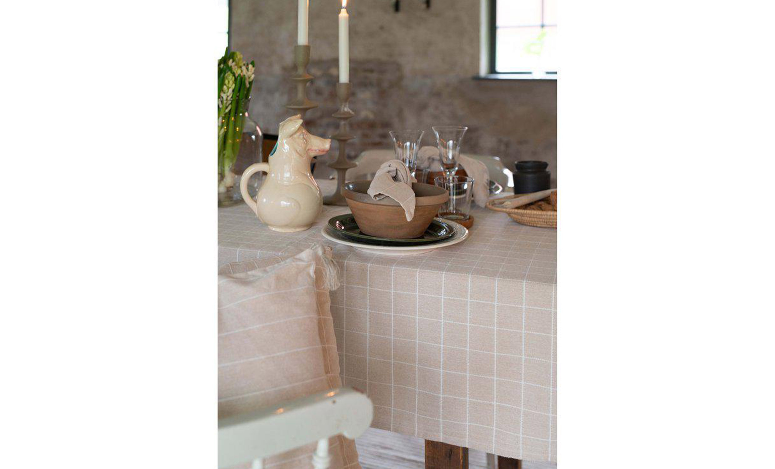 ELOF Duk 140x300 Offwhite