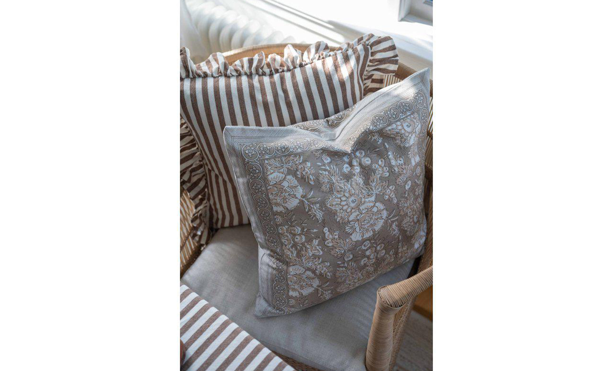 SIGGE Kuddfodral 48x48 Linne