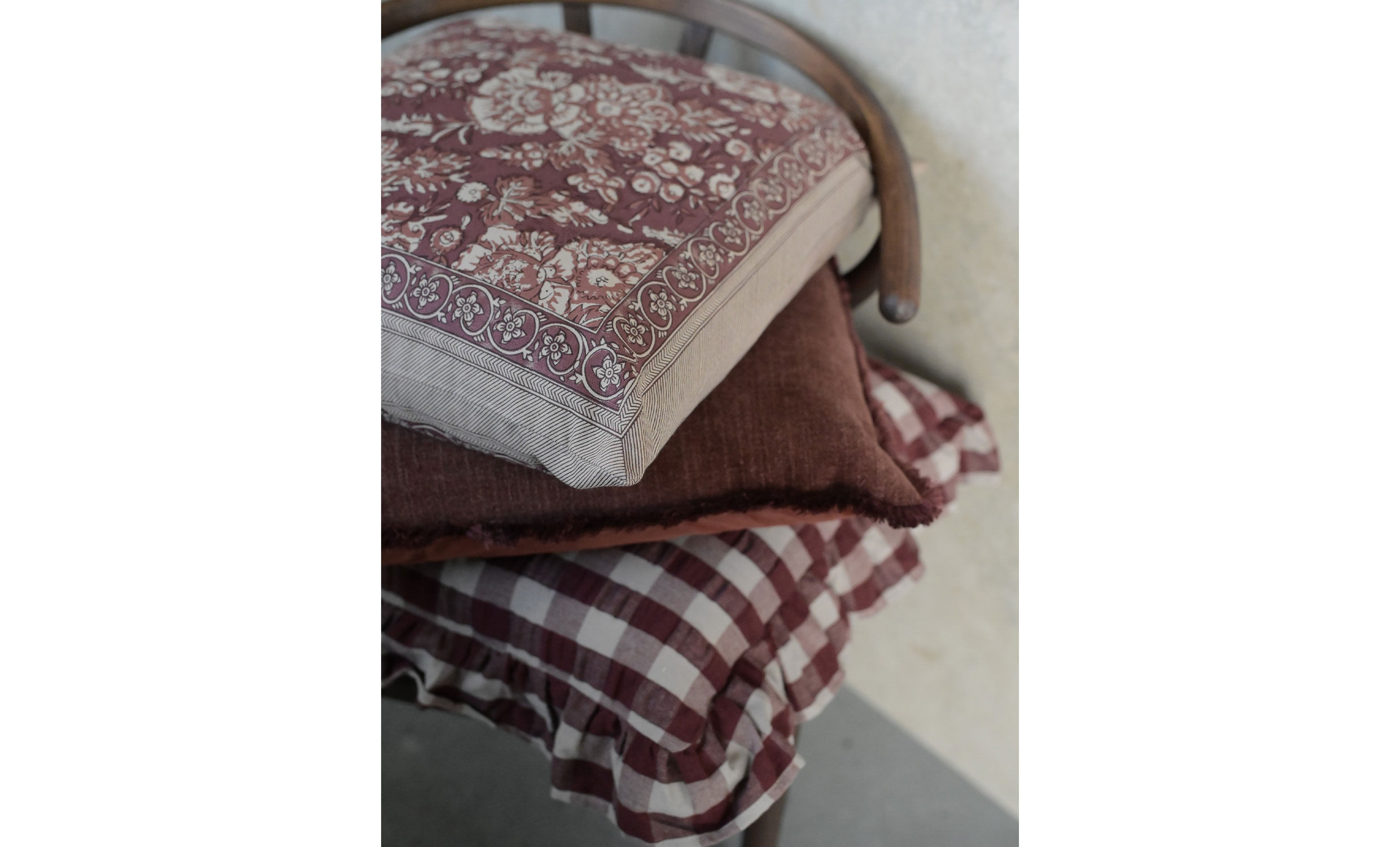 SIGGE Kuddfodral 48x48 Vinrd