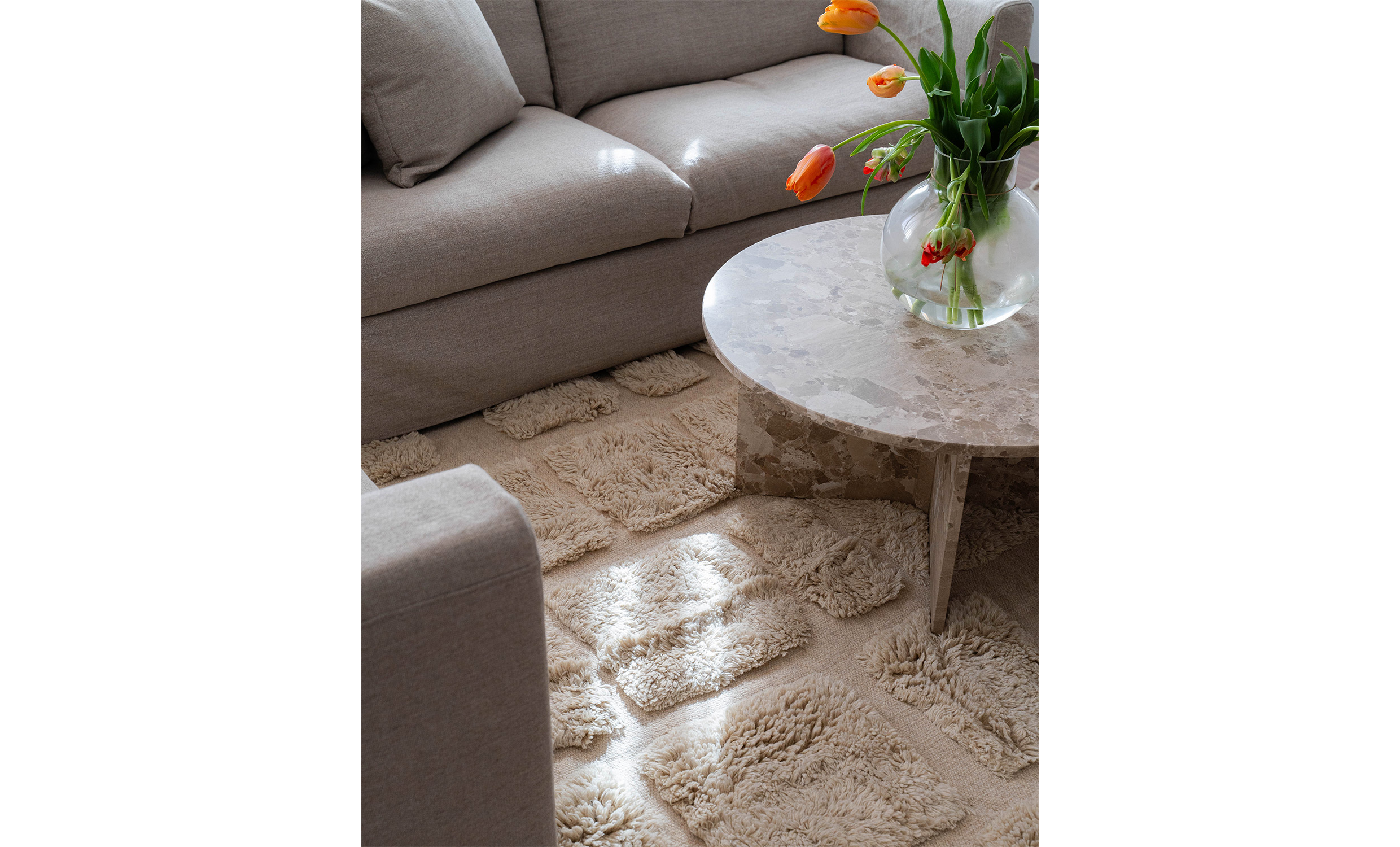 STINA Ullmatta 60x90 Natur