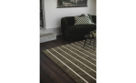 Byt till bild nr 2 (DECO STRIPE Matta 200x300 Mossgrön)